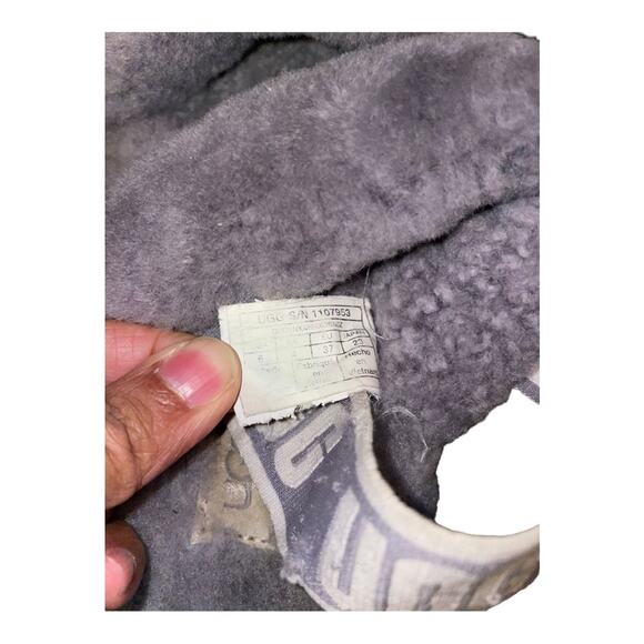 UGG Women's Oh Yeah Slide Slipper Gray Size 6 - Picture 3 of 5